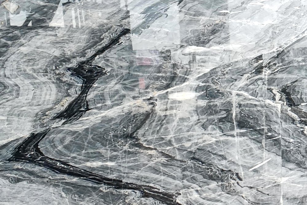 Blue Fantasy marble