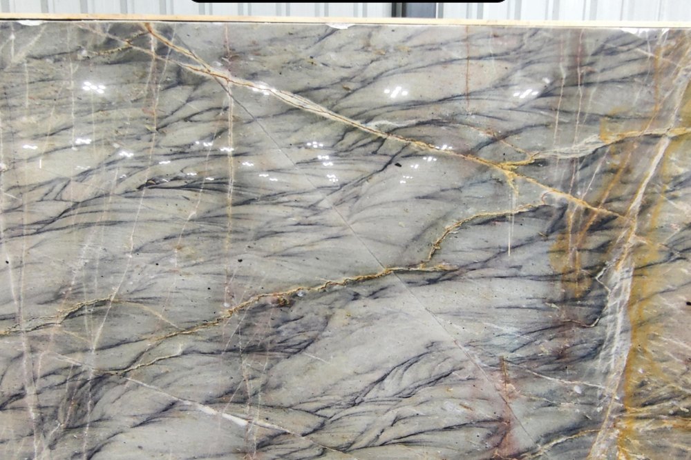 Blue Van Gogh marble